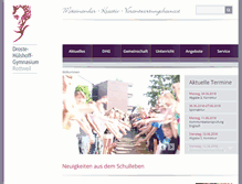 Tablet Screenshot of dhg-in-rw.de